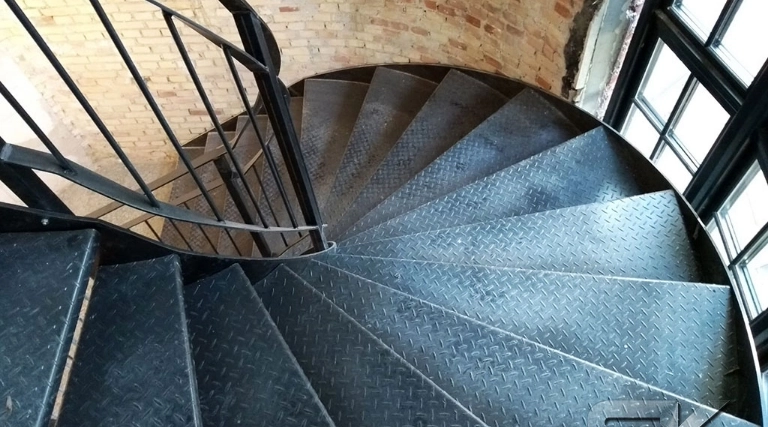 schody w dół